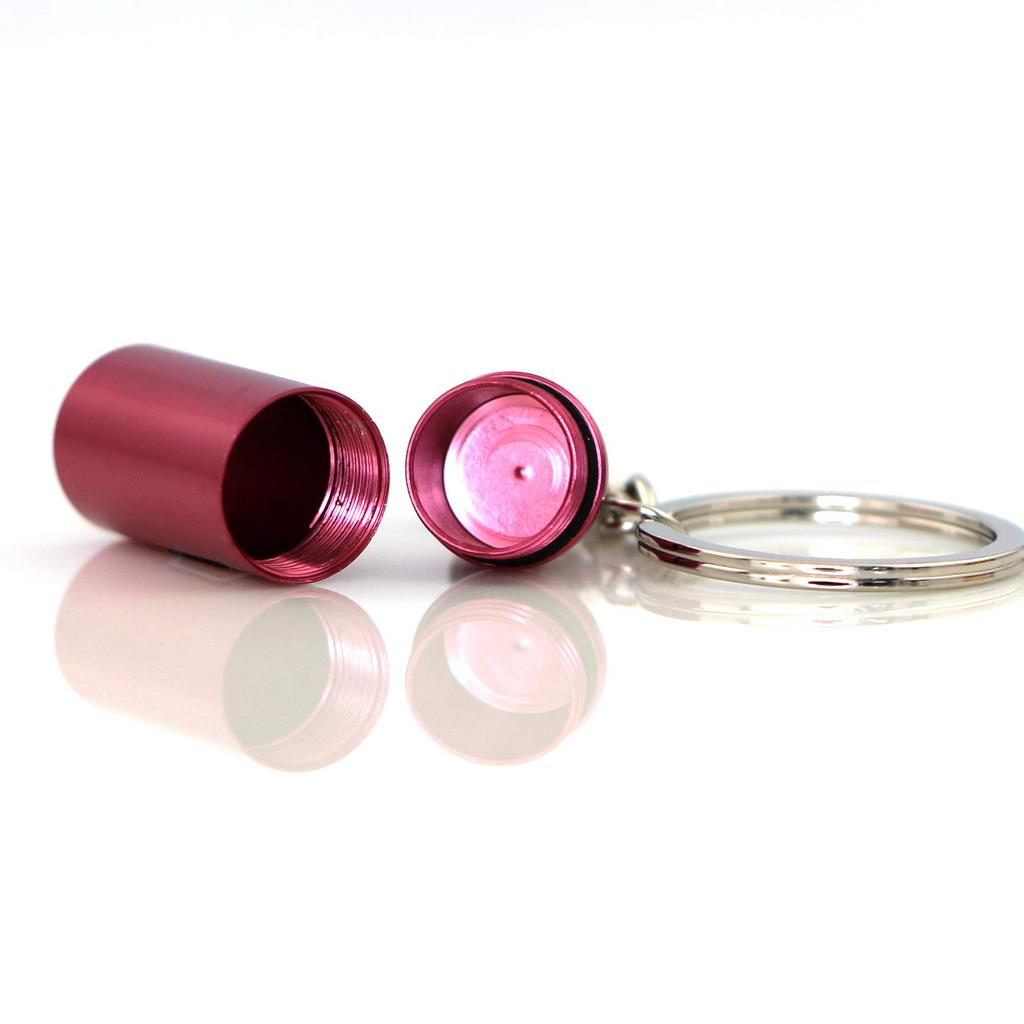 Maycom Creative New Car Parts Model Accessories NOS Mini Nitrous Oxide Bottle Keychain Key Pillbox Storage Stash