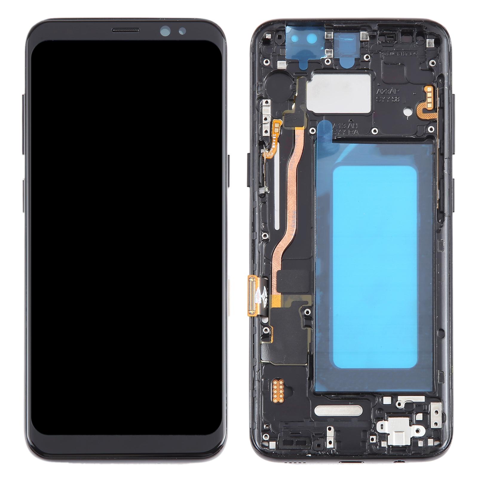 

For Samsung Galaxy S8 G950 Grade C LCD Screen and Digitizer Assembly+Frame Part (TFT Technology) (Without Logo) Black