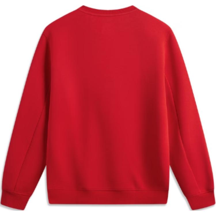 Li Ning Rijin Doujin Collection Sweatshirt Men's Red AWDV165-6