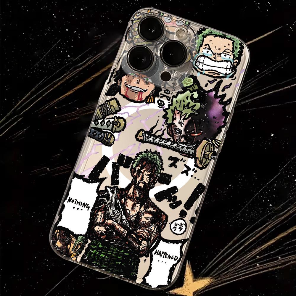 Anime Ones Pieces Luffys Magnetic Phone Case for Samsung Galaxy S25 S24 S23 S22 S21 S20 FE Edge Plus Ultra 5G Soft Clear TPU