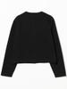 B:MING LIFE STORE by BEAMS Women's Gymphlex Cotton Long Sleeve Short Tee Cardigan, Black, Size 14