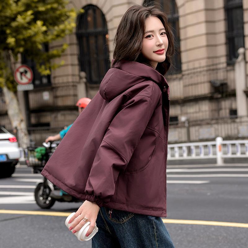 

Новая зимняя универсальная хлопковая куртка с капюшоном Хлопковая куртка Ветровка Хлопковая куртка Модная Простая Универсальная Модная Женская Куртка XXL
