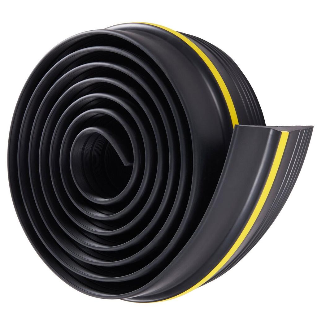 Garage Door Threshold and Bottom Seals Kit, 10 FT U Shape+O Ring Universal Garage Door Bottom Seal Weatherstrip PVC, Combine with Weatherproof Garage