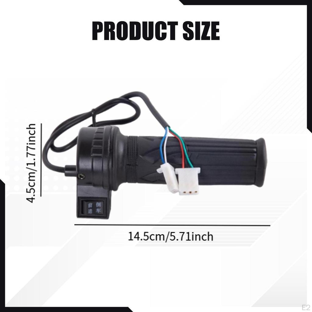 Electric Twist Throttle Grips Speed Handlebar Handle Grip