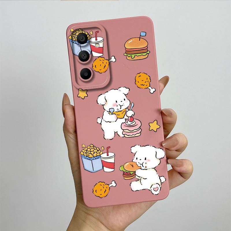 Sweet Soft Phone Case for Samsung Galaxy A15 A155 A156 4G 5G Fashion Cool Painted Cases Protection Back Cover Accessories Casing
