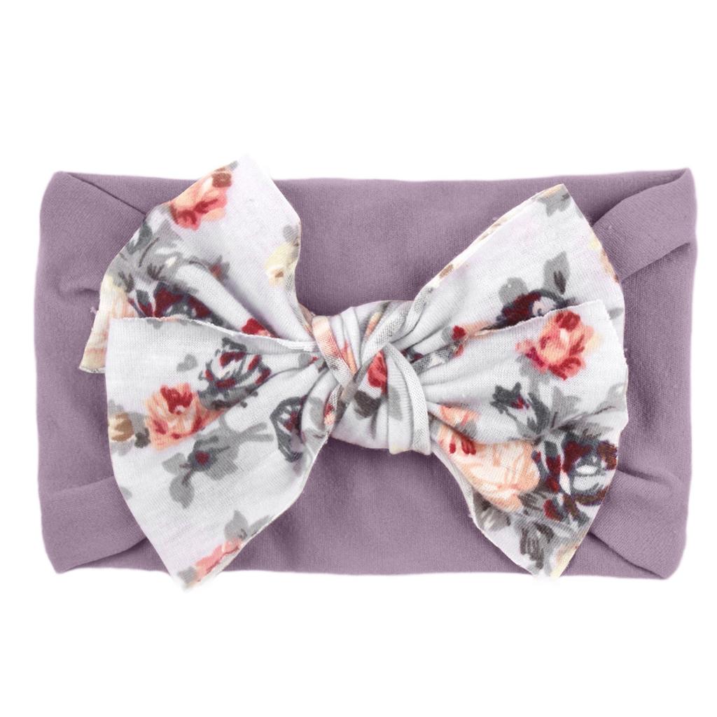 Dětská elastická gumička do vlasů Bohemian Hair Ornament Bow Hair Band