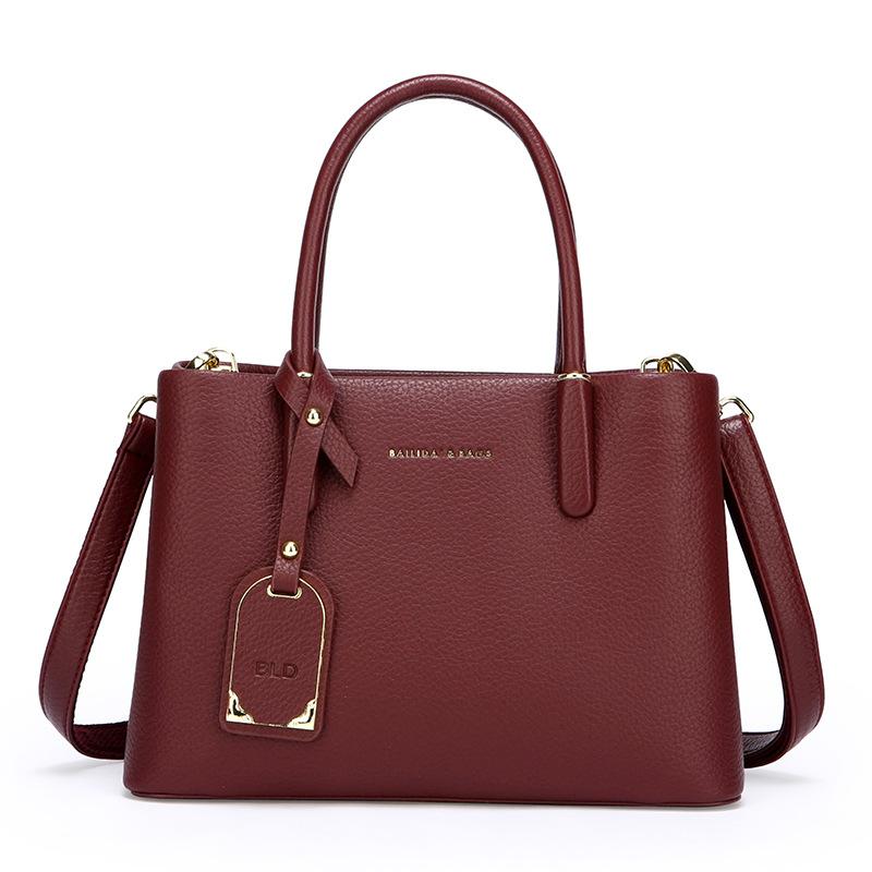 

Сумка-тоут большой вместимости, сумка-мессенджер, сумка на одно плечо, кроссбоди, женская темно-красного