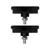2Pcs Gate Opener Replacement Magnetic Limits Accessories Black Limit Switches Magnets With Mounting Bracket And Wrench