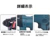 Dearsee Cordless Hammer Drill for Makita Brushless Drills Multiple Switches Between Hammer and Drill Modes Unit Sold 18V, Motor, Dual-Reverse