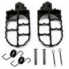 Foot Pegs Rest Footpegs Yamaha PW50 PW80 BW80 DT50 RT100 RT180 T225S TT225T TTR110 TTR50E TTR90 XT250 XT350 XT600 YZ125 YZ250