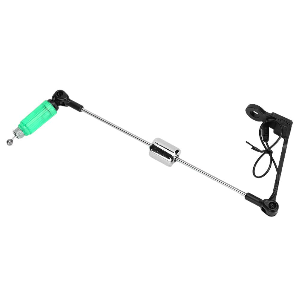 Fishing Bite Alarm Signal Device Hanger Swing Bite Indicators European Alarms Accessory with Light