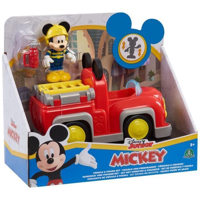 Jouet Pour Enfants - Gp Toys France-Mickey - MCC063 - Véhicule Pompier Avec Figurine Articulée Et Accessoire
