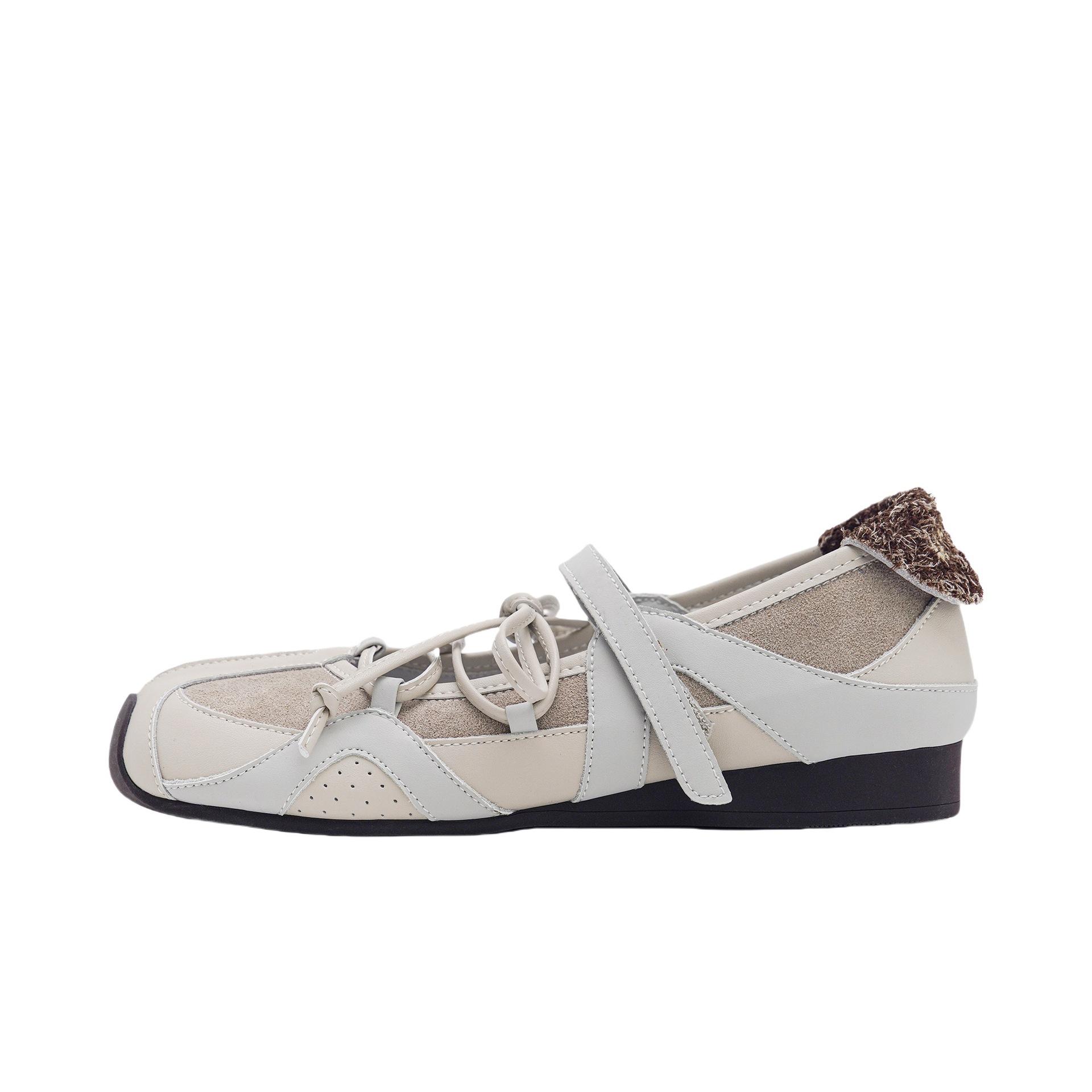 

Туфли женские Мэри Джейн на липучке с квадратным носком в стиле балеток, 2025 новинка, ретро, универсальные, удобные, легкие, немецкие тренировочные туфли 35 абрикосовый