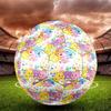 Care Bears Print Size 5 Soccer Ball, Standard Match Football for Sports Game and Team Practice, Ideal Gift for Soccer Fans