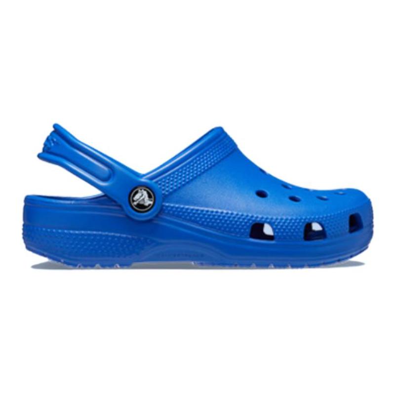 Crocs Comfortable Non-Slip and Abrasion Resistant Children's Sandals Thunderbolt Blue Children's Model