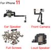Inside Parts Replacement Fro iPhone 11 Front Camera Ear Speaker Power Volume Flex Cable Full Screws Taptic Engine .....