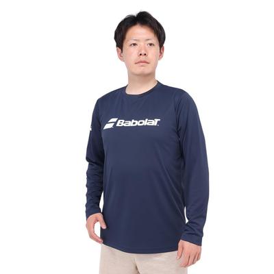 Tennis Wear Unisex CLUB LONG SLEEVE SHIRT Long Sleeve BUP4510C 2024SS Scheduled To Be Released In Late March T-Shirt Reservation