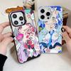 Anime Kwaii Girl Ins Style Soft Phone Case for iPhone 15 16 17 Pro Max 17Air 16E 14 Plus 13 12 Mini Shockproof Cover Back Shell