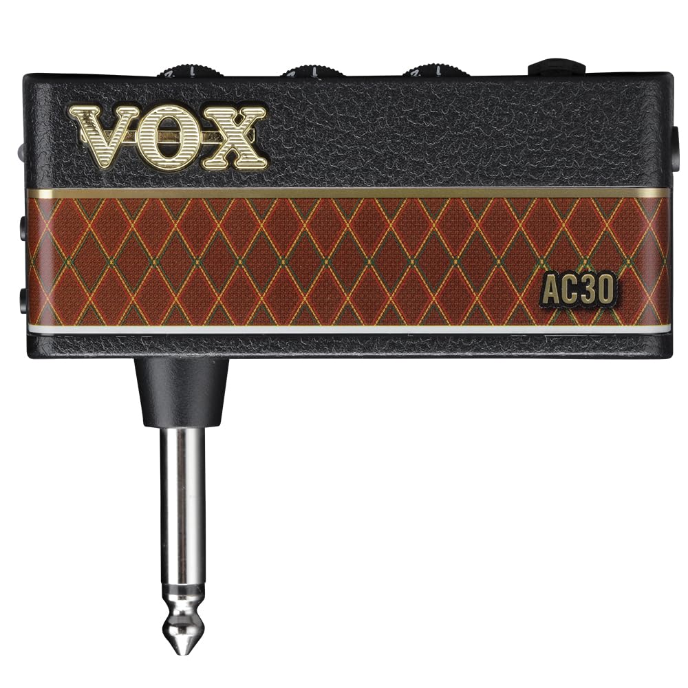 Vox AmPlug 3 AC30 Headphone Guitar Amplifier - No Cables Required. Plug Directly Into Your Guitar. Ideal for Home Practice. Powered by Built-in