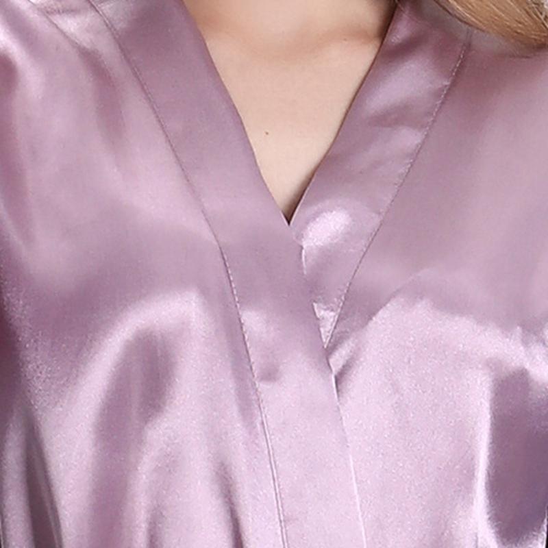 Women Short Sleeve Gown Robe Loungewear Pajamas