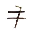 Snake Face Brass Handle Canes and Walking Sticks for Men Women 91.44 Cm Brown Wood Brass Handle Unisex Derby Foldable Cane