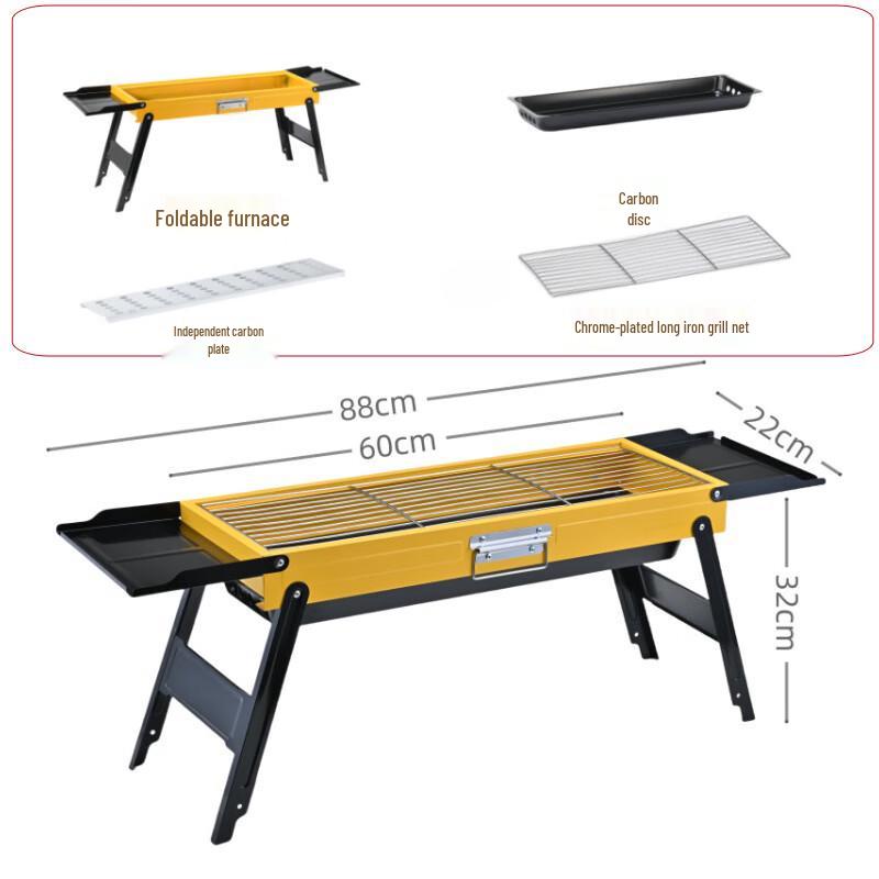 Outdoor Portable Charcoal BBQ Grill Standard