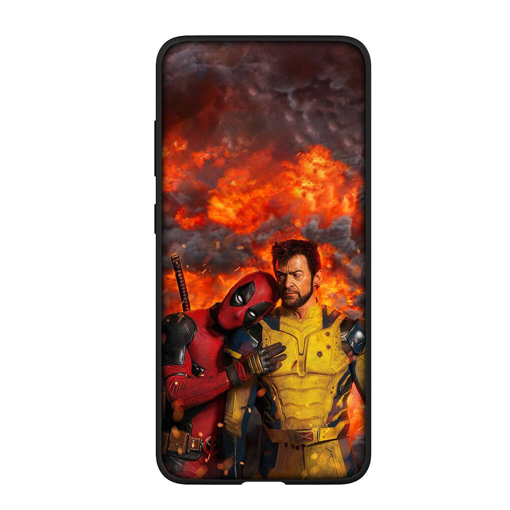 for iPhone 17 16 15 Xiaomi Poco F7 F8 X7 X6 C85 C75 C71 M8 Redmi Note 14 13 12 11 Pro Max 14C 13C 15C A3 A4 Phone Case Comics Deadpool Wolverine Cover
