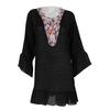 Chic Summer Beach Dress Bohemia Sunscreen Beachwear Long Sleeves Women Beach Dress Women Garment