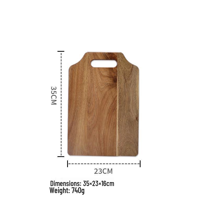 Large Thick Acacia Wood Cutting Board for Slicing Steak