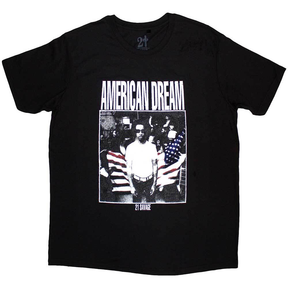 21 Savage Unisex T-Shirt: American Dream XXL