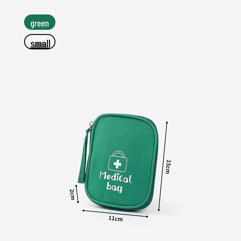 

Large Capacity Portable Home & Travel First Aid Kit