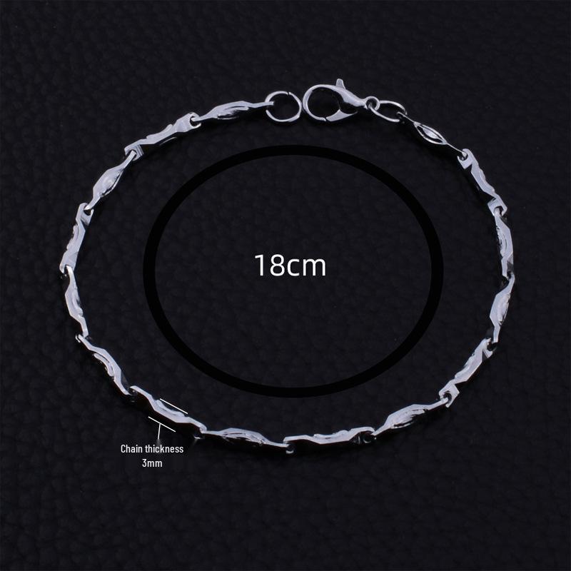Stylish Silver-Plated Yuanbao Bracelet - Trendy and Elegant Hand Jewelry Accessory