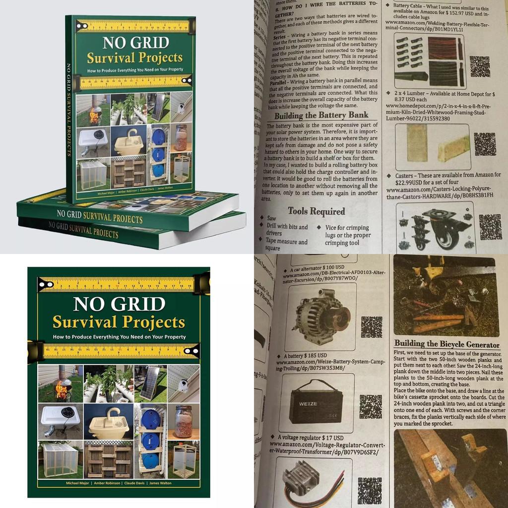 Grid No Survival Projects Jeffrey E Mossman  Survive And Thrive Outdoor Book