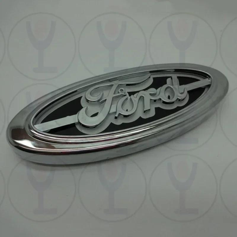 Samolepka na auto Ford 14,5x5,6 cm LED osvětlený znak pro Ford Kuga Focus Mondeo Mustang Fusion Mk2 Mk3 Fiesta Mk6 Explorer Logo Znak