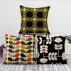 Ästhetische Kunst O-Orla Kiely Blumenstiel Kissenbezug Für Kissen Druck Sofa Dekoration Haus Auto Zimmer Büro Nordische Schlichtheit