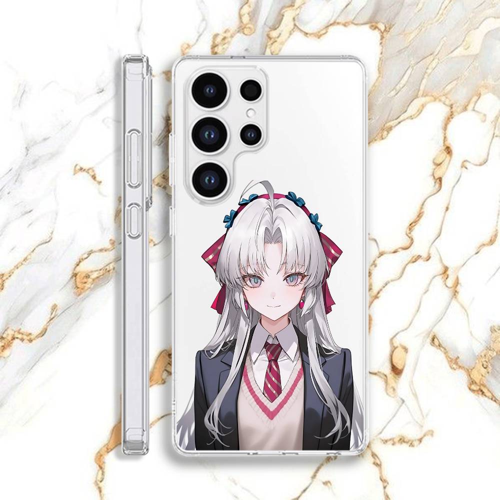 

Wuwa Cartethyia Girl Phone Case For Samsung S21,S24,S30,S10,S22,S25,S23,S10,PIus,Ultra,5G,FE,lite Clear Soft Shell SamsungS25ULTRA