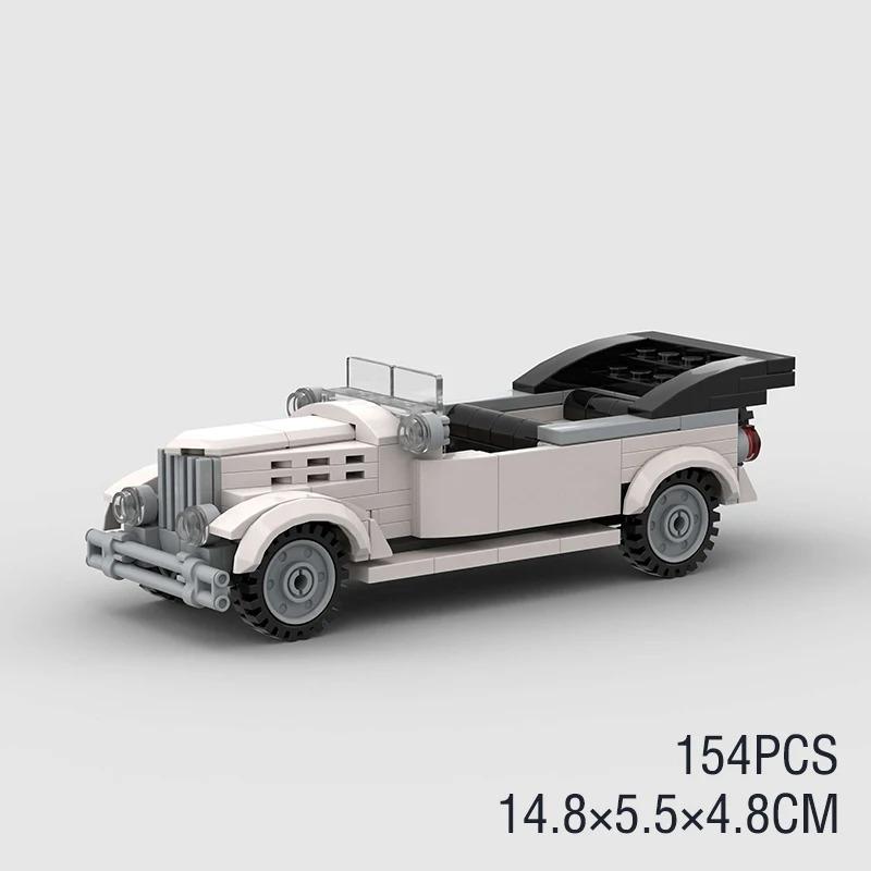 City Technique Speed Racing Car Old Classic Sport Model Building Brick Super Racer Great Rally Vehicles Block Christmas Gift Toy