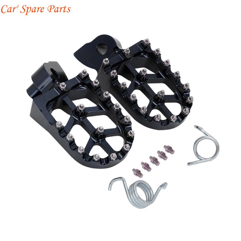 Y4UA Motorcycle Accessories Foot Peg for YZ YZF 85 125 250 400 Foot Rest Footpeg