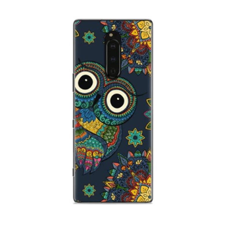 Funda Para Sony Xperia 1 Funda Dibujos Animados Suave TPU Cubierta de Teléfono Para Sony Xperia1 iii Silicona Fundas para Sony Xperia 1 ii J9110 J8110