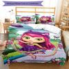 3pcs Little Charmers Bedding Set Duvet Cover Closure Includes 1 Duvet Cover & 2 Pillowcases, Soft and Comfortable for All Seasons.