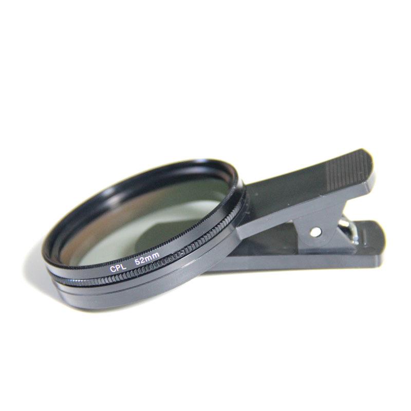 52mm & 67mm Mobile Phone CPL ND Polarizer Filters for Reflection-Free Live Streaming & Photography