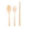 Abay Wheat Straw Portable 3-Piece Tableware Set