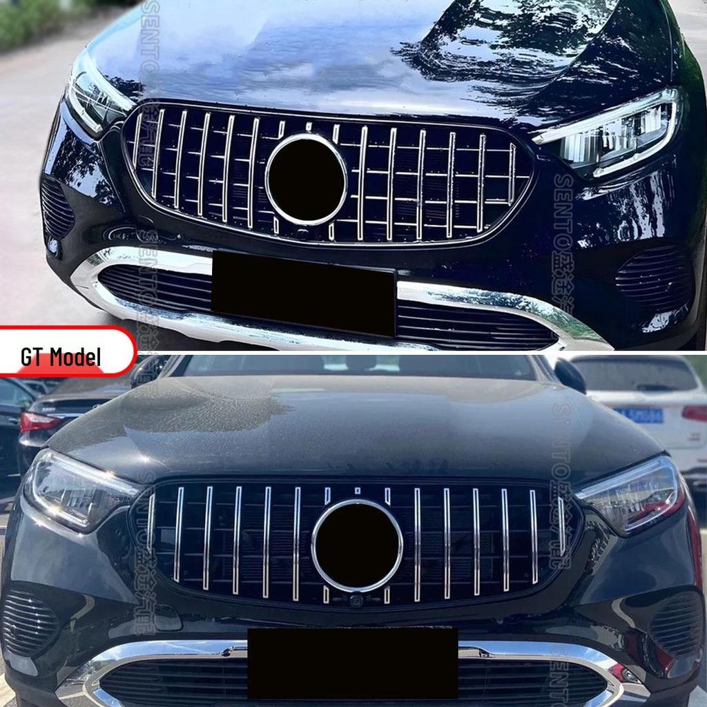 Mercedes-Benz GLC 2023-2024 X254 GT Style Mesh Grille Front Bumper Grill