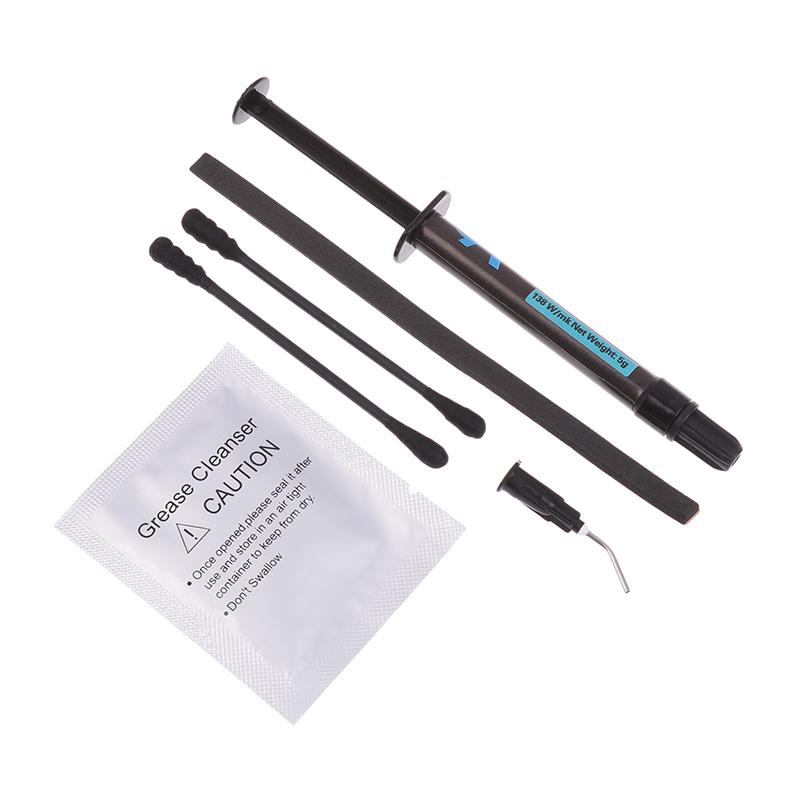 1Pc 1G/3G/5G Lk-128 Liquid Metal Thermal Paste Cpu Gpu Graphics Card Cpu Laptop Cooling Conductive Silicone Grease Sheet
