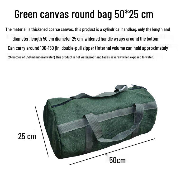 Large Capacity Multifunctional Thickened Canvas Tool Bag