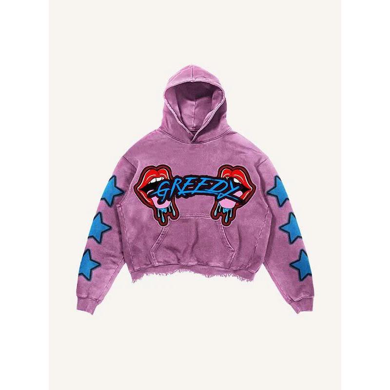 American Retro Skull 3D Printed Hooded Sweatshirt