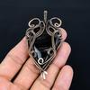 Hypersteen 999 Copper Wire Wrapped Pendant, Handmade Gemstone Jewelry Pendant Gift For Birthday