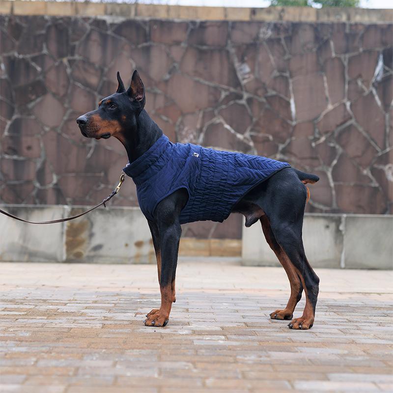 Pet Dog Warm Quilted Vest WaistCoat Outdoor Thicken Jacket For Small Medium Large Dogs Jumpsuit Corgi Husky Golden Retriever