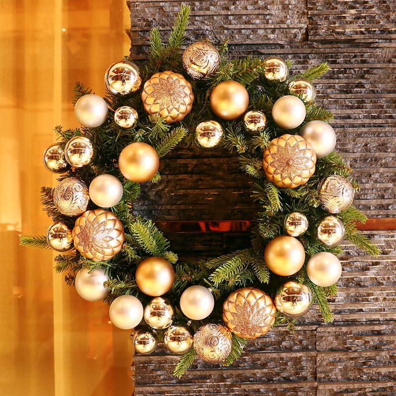 Creative Christmas Wreath - 40/60/80cm Festive Door Hanging Decoration & Gifts