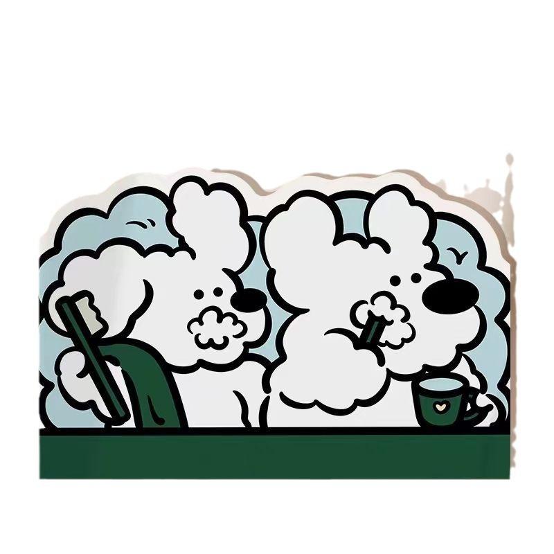 Cartoon Diatom Mud Mat Cute Absorbent Dirty Easy To Take Care of Non-slip Mat Bathroom Bathroom Quick Drying Mat